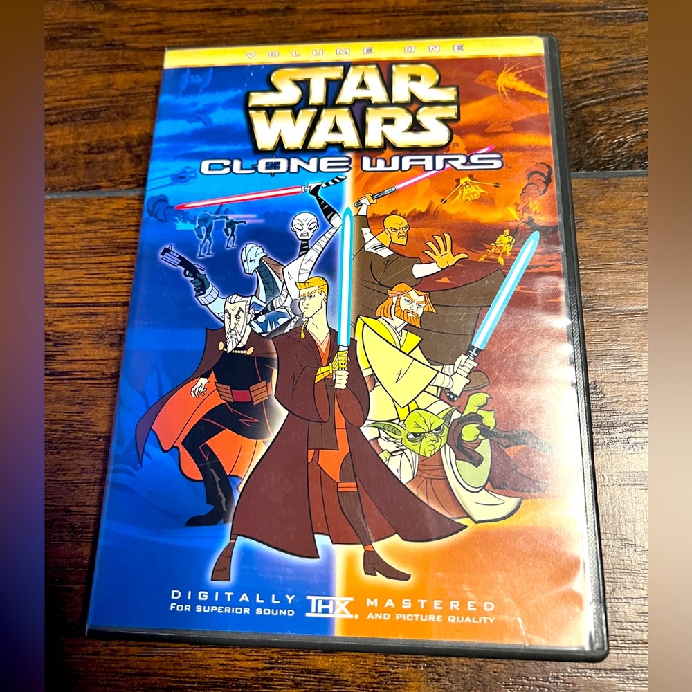 Star Wars Clone Wars Volume 1 Rare! DVD